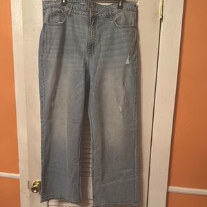 Old Navy Women's High Rise Jeans - Light Blue